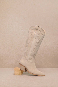 Light Beige Fall Boots
