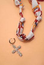 Load image into Gallery viewer, Interchangeable Scarf Charm Necklace