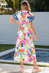 Floral RicRac Dress