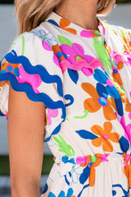 Load image into Gallery viewer, Floral RicRac Dress