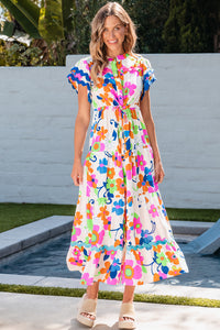 Floral RicRac Dress