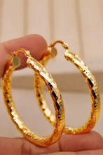 Load image into Gallery viewer, Gold Plated Hoop Earrings