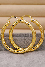 Load image into Gallery viewer, Gold Plated Hoop Earrings