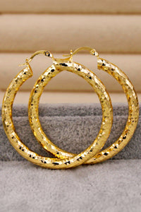 Gold Plated Hoop Earrings