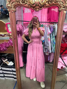 The Molly Maxi in Bubblegum Pink