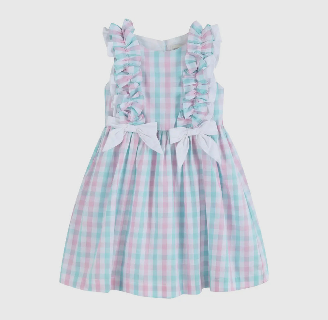 Cotton Candy Ruffle Dress