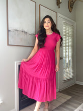 Load image into Gallery viewer, The Alyssa Maxi Dress in Hot Pink