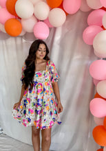 Load image into Gallery viewer, Flower Power Sequin Dress