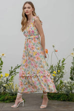 Load image into Gallery viewer, The Grace Floral Ruffle Maxi Dress