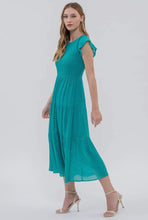 Load image into Gallery viewer, The Alyssa Maxi Dress in Turquoise