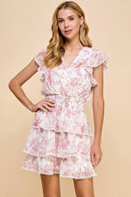 Load image into Gallery viewer, The Halle Red Toile Dress