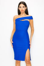 Load image into Gallery viewer, Royal Blue Bandage Dress
